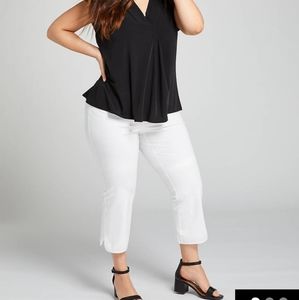 Lane Bryant Allie Smart Stretch Crop Pant size 24